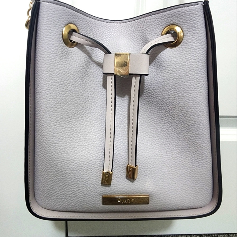 DUNE London Lilac and Gold Shoulder Bag
